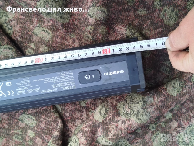 Батерия за електрически велосипед колело състояние незнайно , снимка 6 - Части за велосипеди - 54087697