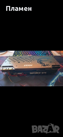 Видео карта MSI GTX 1080TI 11GB, снимка 3 - Видеокарти - 54978727