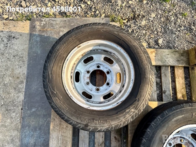 2бр.Джанти+Гуми 16цола 6x170 за ДВОЙНА ГУМА Iveco Daily(2000-2025), снимка 9 - Гуми и джанти - 54343176