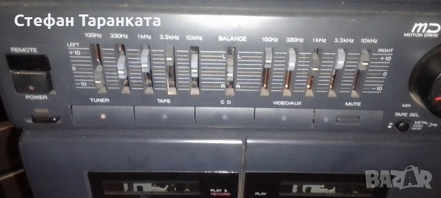 радио касетофон и CD player Samsung бес тонколони 