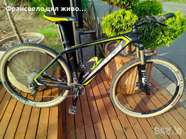 29 цола карбон велосипед колело 2 по 11 скорости електронни Shimano xtr със зарядно , снимка 6 - Велосипеди - 55418878