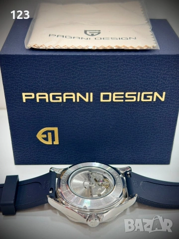 Pagani Design Automatic Watch Sapphire 100m Stainless Steel, снимка 3 - Мъжки - 53999137