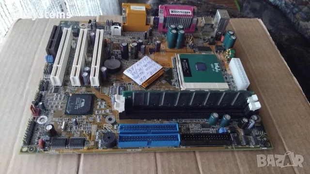 Дънна платка Canyon CN-6LEBMS-T Socket 370 CPU+RAM, снимка 4 - Дънни платки - 49871312