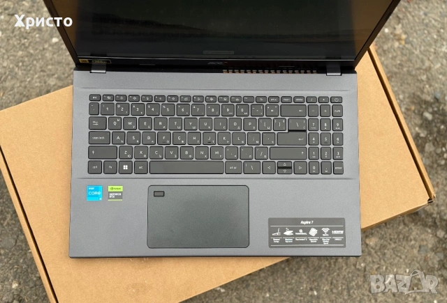 ГАРАНЦИОНЕН!!! Геймърски лаптоп Acer Aspire 7 i5-12450H / RTX 2050 / 16GB / 144Hz  , снимка 4 - Лаптопи за игри - 54069658