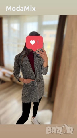 ✨ Стилно сако/палто – перфектно за пролет и есен ✨, снимка 2 - Палта, манта - 54194497