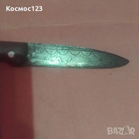 Стар кован овчарски нож, снимка 3 - Антикварни и старинни предмети - 55359901