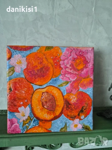 Авторска картина маслени бои, снимка 3 - Картини - 54327023