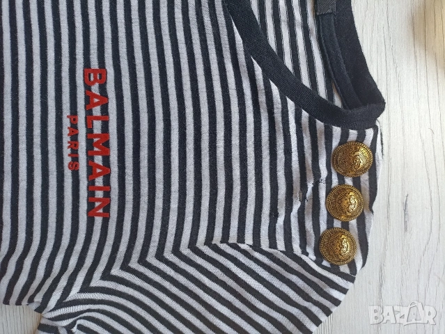 Оригинална тениска Balmain, снимка 11 - Тениски - 54861347