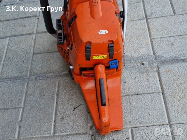 Резачка HUSQVARNA 385XP, снимка 2 - Градинска техника - 54657119