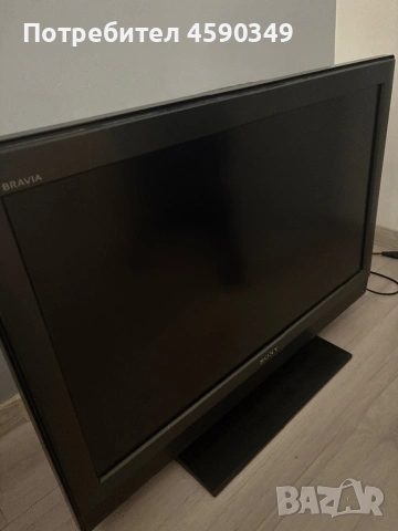 Sony Bravia 32” LCD телевизор + оригинално дистанционно, отлично състояние, снимка 2 - Телевизори - 54268402