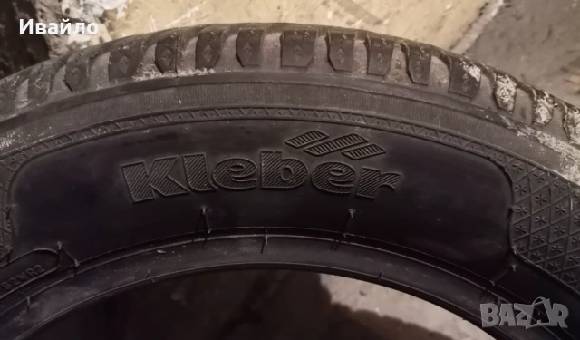 Продавам 4 броя зимни  гуми 175.65.15 на 1 сезон дот 2020 Kleber , снимка 4 - Гуми и джанти - 54089625