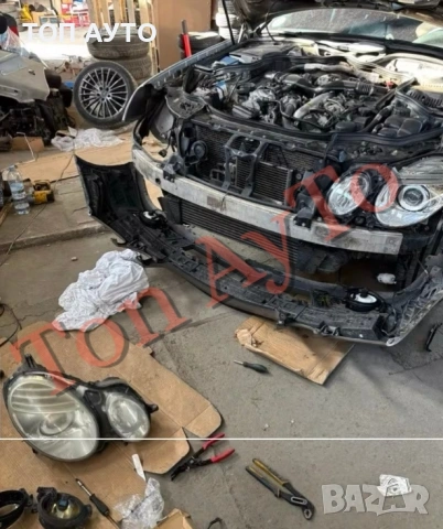 Капаци Фарове Мерцедес W211 Mercedes E Class W211 2002 - 2008 Стъкла Фарове Капаци, снимка 12 - Аксесоари и консумативи - 54566485