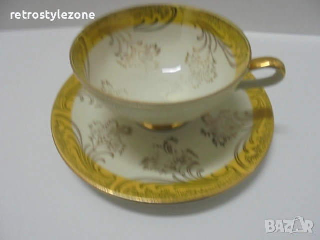 № 8567 Порцеланов сет „Bavaria“ – чаша с чинийка   , снимка 2 - Други ценни предмети - 54196761