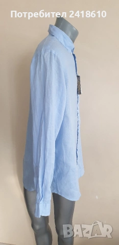 POLO Ralph Lauren Len/ Лен Custom  Fit Mens Size L НОВО! ОРИГИНАЛ! Мъжка Ленена Риза., снимка 11 - Ризи - 53759031