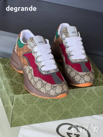 👟ВИДЕО НА МОДЕЛА Маратонки Gucci 36 37 38 39 40 41 42 43 44 номер