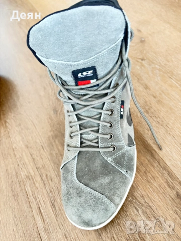 Италиански обувки за мотор номер 42 LS2 DOWNTOWN MAN BOOTS WP DARK GREY 42, снимка 5 - Аксесоари и консумативи - 54590305