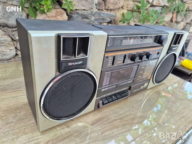 Радиокасетофон Sharp GF-A1H(BR), снимка 4 - Радиокасетофони, транзистори - 55191789