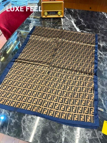 Dior 🤍Goyard🤍 Fendi🤍 Louis VUITTON 🤍 Дамски Копринени Шалове , снимка 11 - Шалове - 54946480
