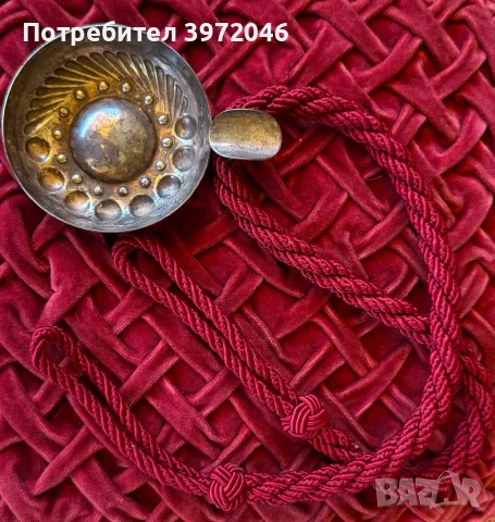 Посребрен съд за сомелиери , снимка 4 - Антикварни и старинни предмети - 55427169