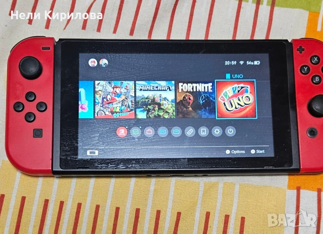 Nintendo Swich с аксесоари и игри, снимка 6 - Nintendo конзоли - 54167710