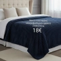 Меко и ватирано микрофибърно одеяло 200x220 см, снимка 3