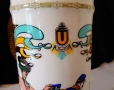 Порцеланова халба с капак от калай 30 см.,Art Nouveau. , снимка 10