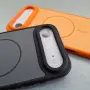 iPhone 17 Air кейс гръб MagSafe черен и оранжев , снимка 3