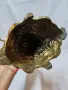 Масивен антикварен винтидж свещник в стил Рококо/Барок. Изработен от месинг, оникс и мрамор. , снимка 11