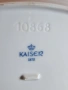 елипсовидно релефно порцеланово плато Kaiser M.Frey 34/4, снимка 8