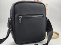 Emporio Armani Нова Луксозна Кожена Черна Мъжка Чанта Армани, снимка 3