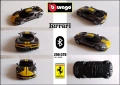 Bburago Shell Racing Ferrari Bluetooth - Мащаб 1:41, снимка 3