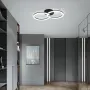 Смарт LED полилей с 2 пръстена и димер (3000–6000K), управление с дистанционно, снимка 3