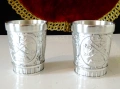 Калаени чаши за ракия,Глашатай,Ангел,Лов.  , снимка 3