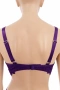 Hunkemöller сутиен 85D в наситено лилаво с дантела, снимка 4