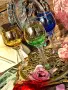 5 броя Цветни кристални чаши-италиански , снимка 6