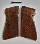 Орехови чирени за пистолет Валтер / Walther PP, PPK/S, снимка 1