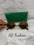 Gucci кафяви очила с лого, снимка 3