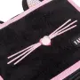 Троен ученически несесер за момиче розов с котенце 15x22x7 см_1197711, снимка 3