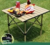 Сгъваема маса в сак за барбекю, тераса, къмпинг 120х55х50см , снимка 9
