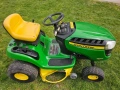 ТРАКТОРНА КОСАЧКА JOHN DEERE, КАТО НОВА 140.МОТО ЧАСА, снимка 10
