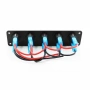Панел с 5 ON/OFF превключвателя със синя LED светлина 12V/24V 20A – за тунинг, лодки, камиони 10306, снимка 9