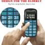 Мобилен телефон с големи бутони за възрастни хора 2 СИМ GSM, снимка 8