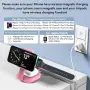 3 в 1 Безжична зарядна станция – MagSafe, Apple Watch и AirPods, Сгъваема, снимка 6