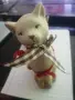 две декоративни фигурки котка и еленче, снимка 2