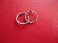 Сребърни обеци обици 925 , снимка 6