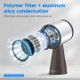 AMZCHEF мобилен абсорбатор без инсталация с LED, снимка 1