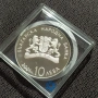 10 лв 2001 г. - 19 ЗОИ СРЕБРО, снимка 1