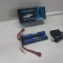 Комплект 2х Li-Po Батерии URGENEX 7.4V 2S 1500mAh 35C + Двойно Балансиращо USB Зарядно (За RC Коли,, снимка 2