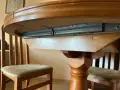 Масивна маса и 4 стола, снимка 7