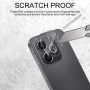 Honor 600 Lite 5G / 3D 9H Безцветен стъклен протектор за камера, снимка 4